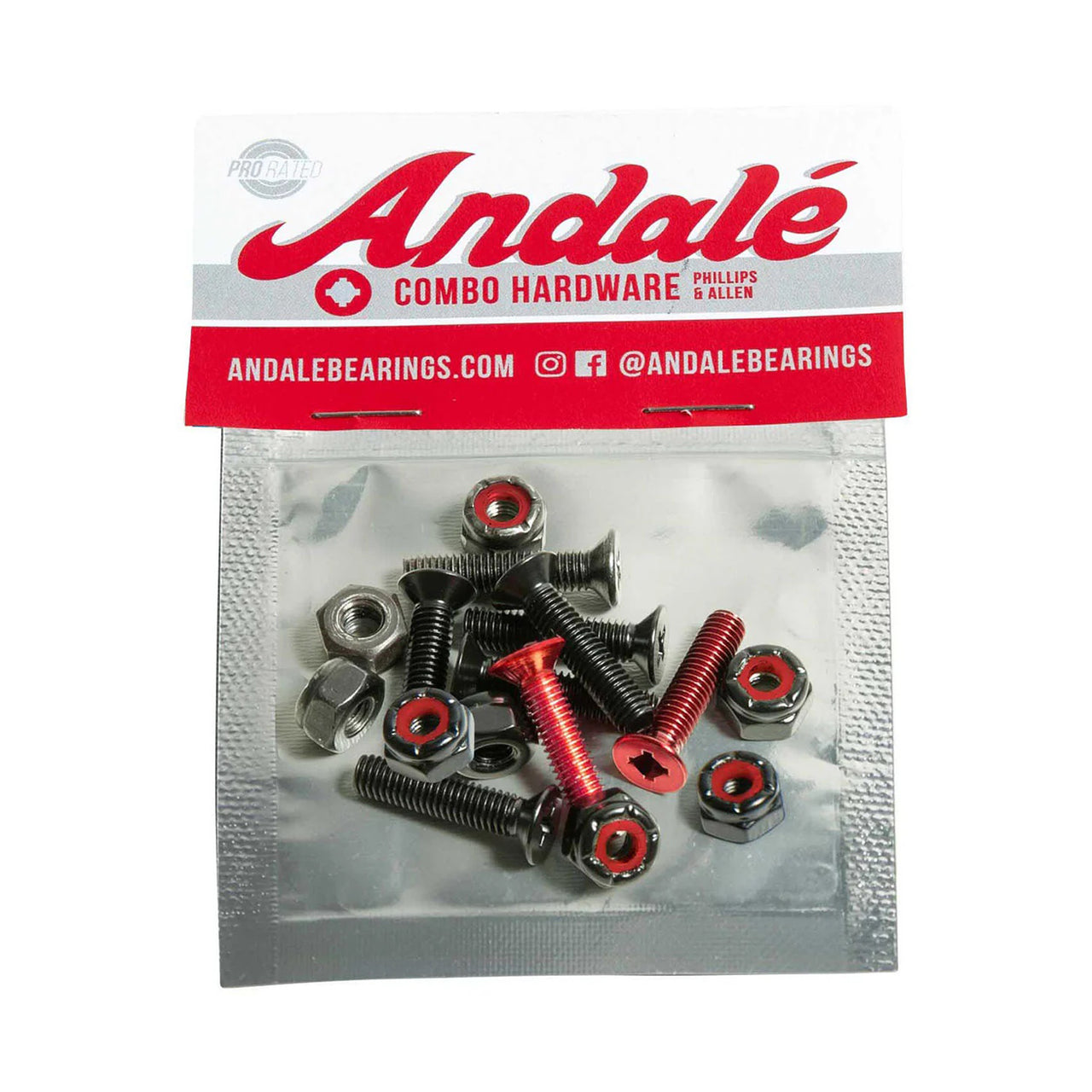 Andalé Red Combo Hardware 7/8"