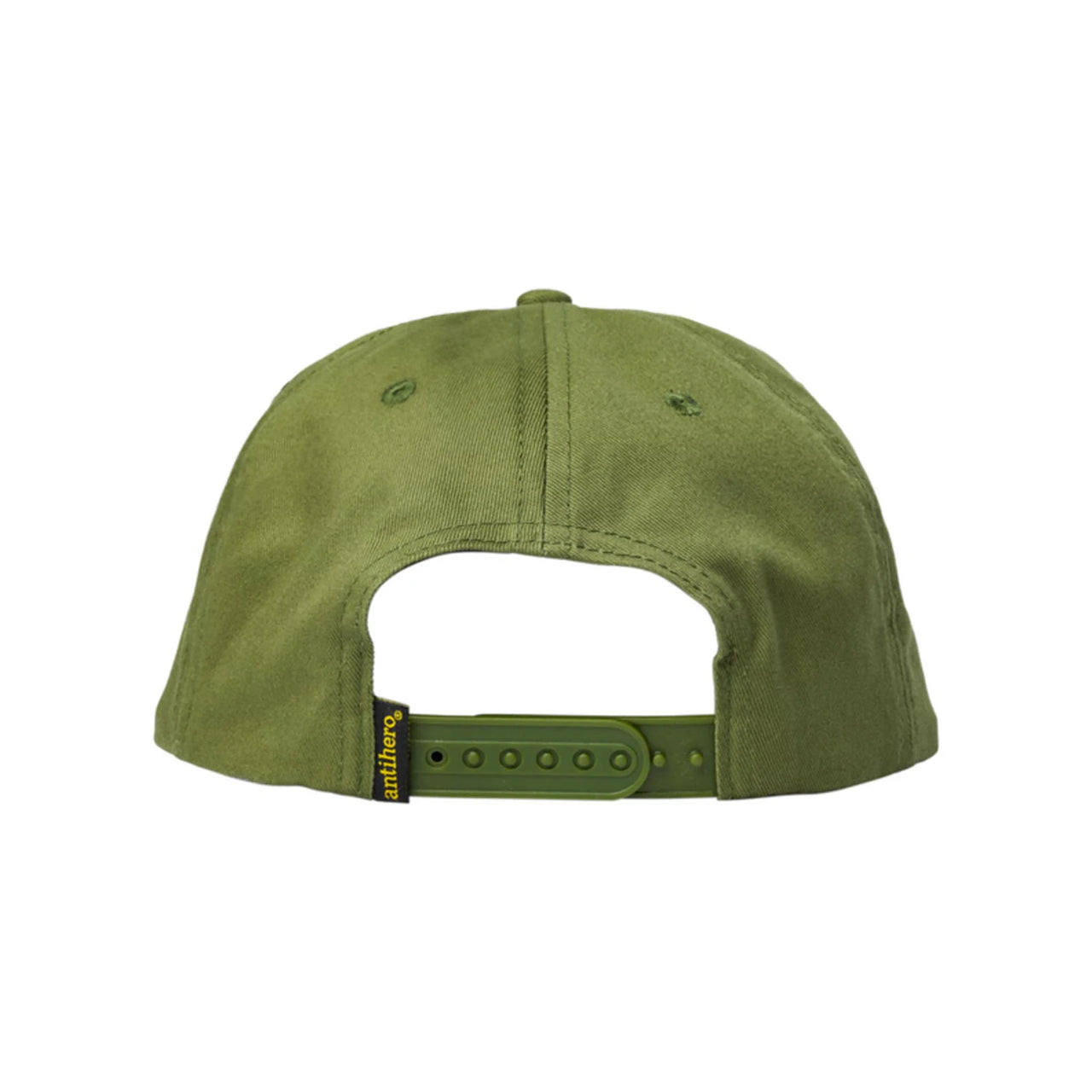 Antihero Eagle Adjustable Cap Olive & Yellow