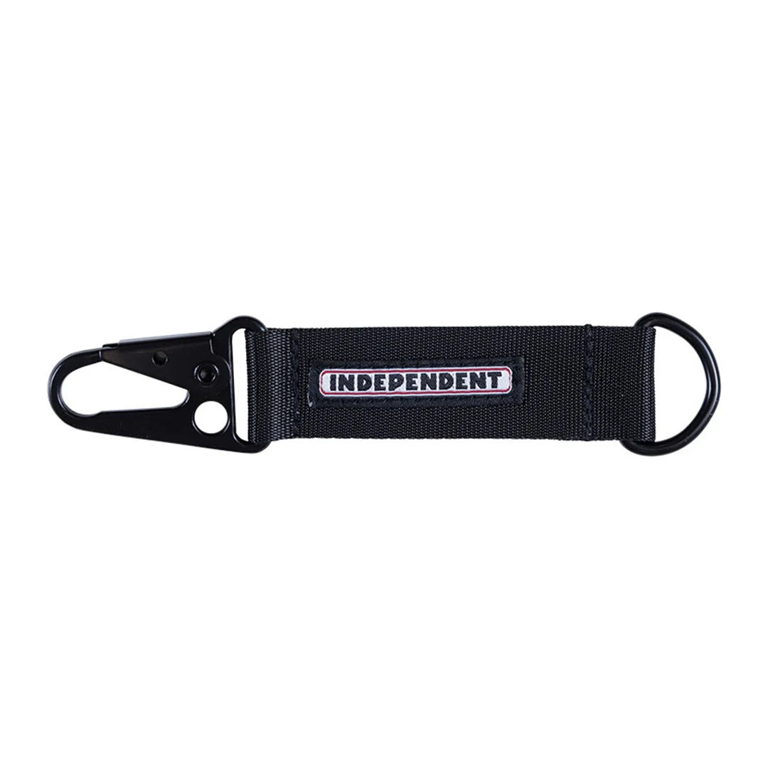 Independent Bar Label Key Ring