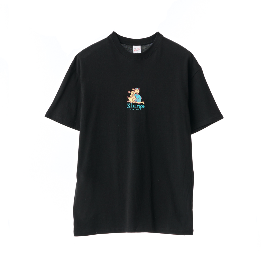 XLARGE Best Friends SS Tee Solid Black