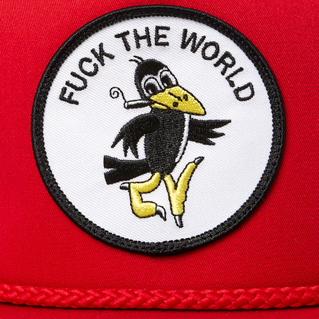 Crawling Death Fuck The World Cap Red