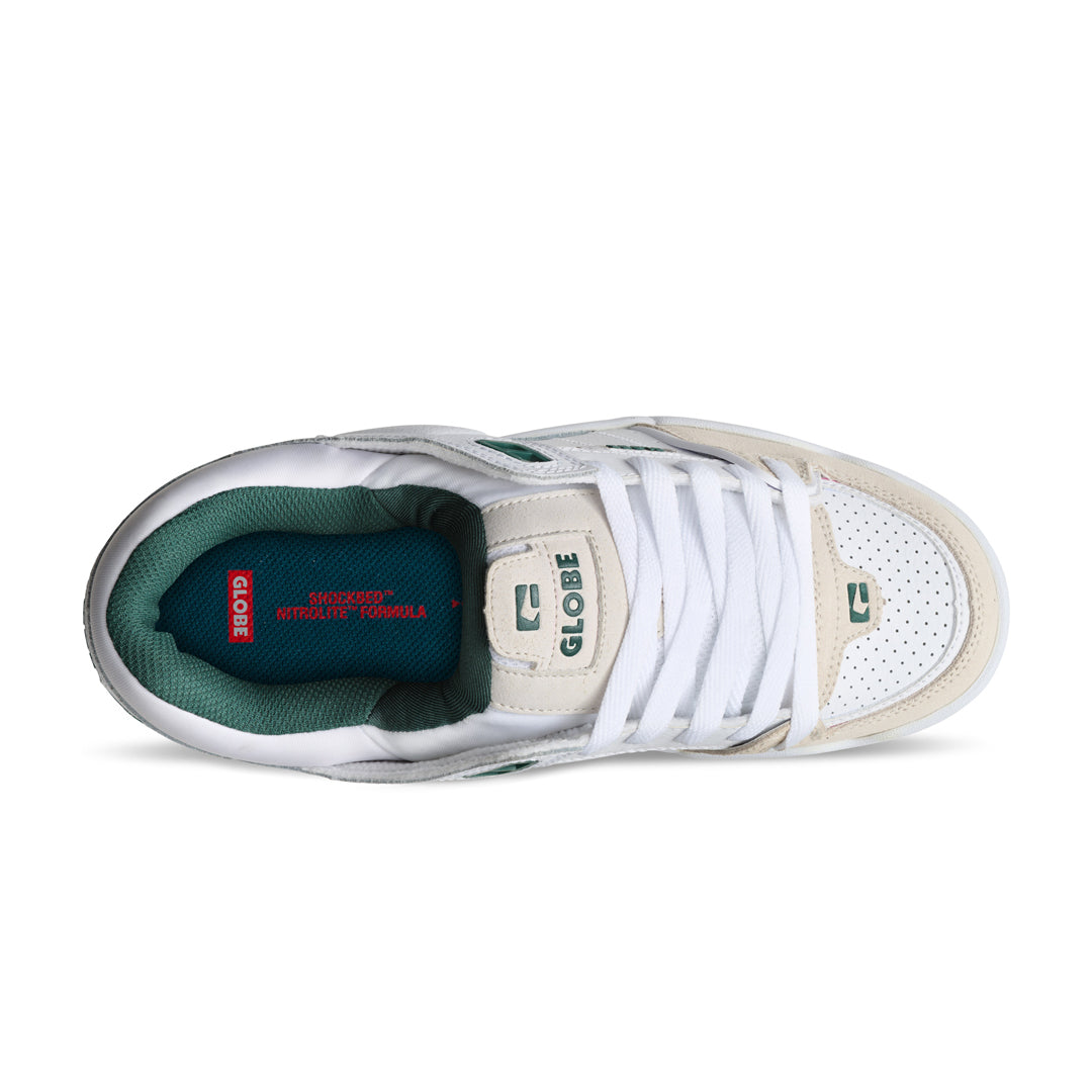 Globe Fusion White / Green