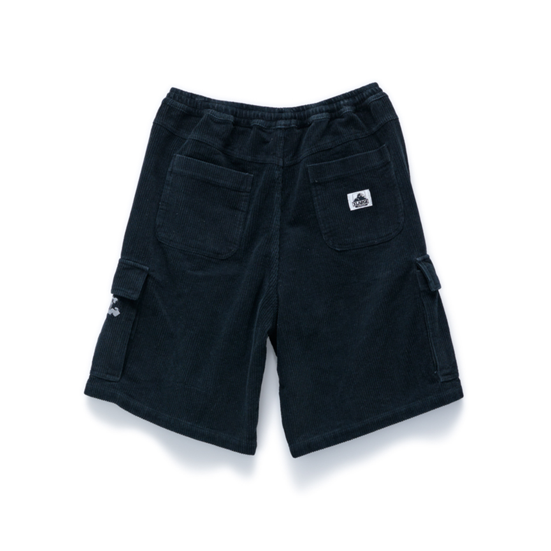 XLARGE Graff Cord 91 Cargo Short Pigment Black