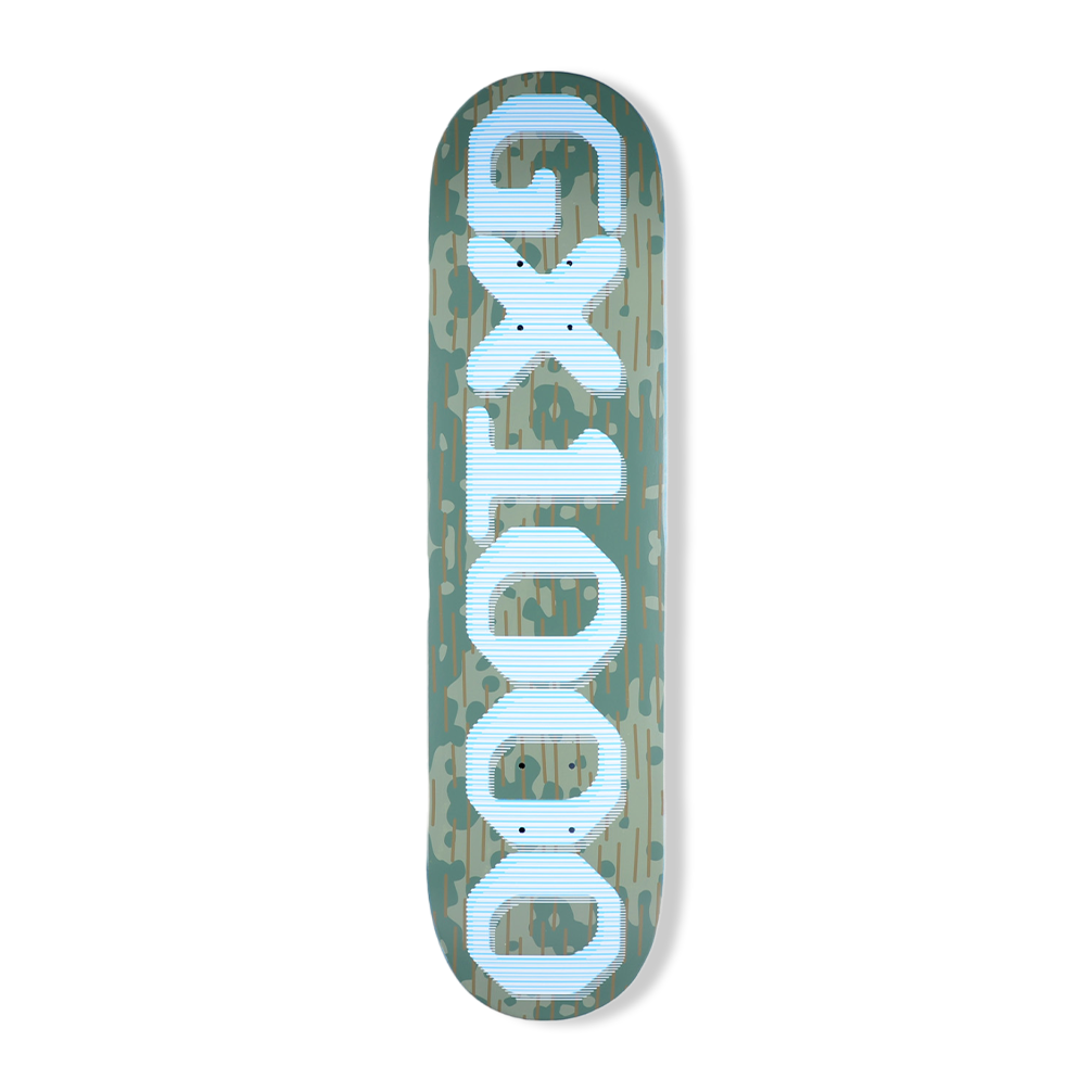 GX1000 OG Rain Camo Skateboard Deck 8.00"