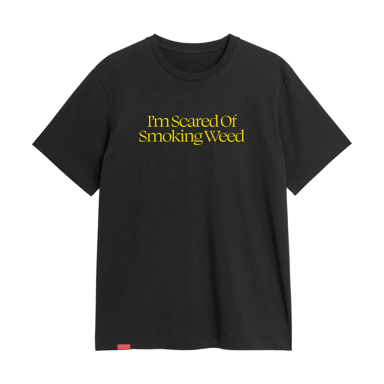 Jacuzzi Scared Of Weed Tee Black