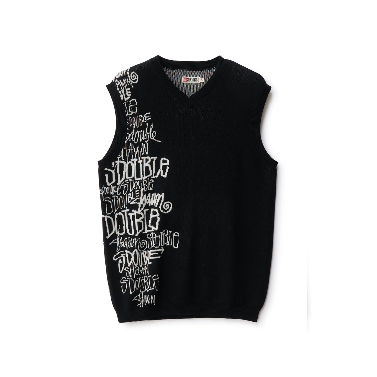 S/Double Script Sweater Vest