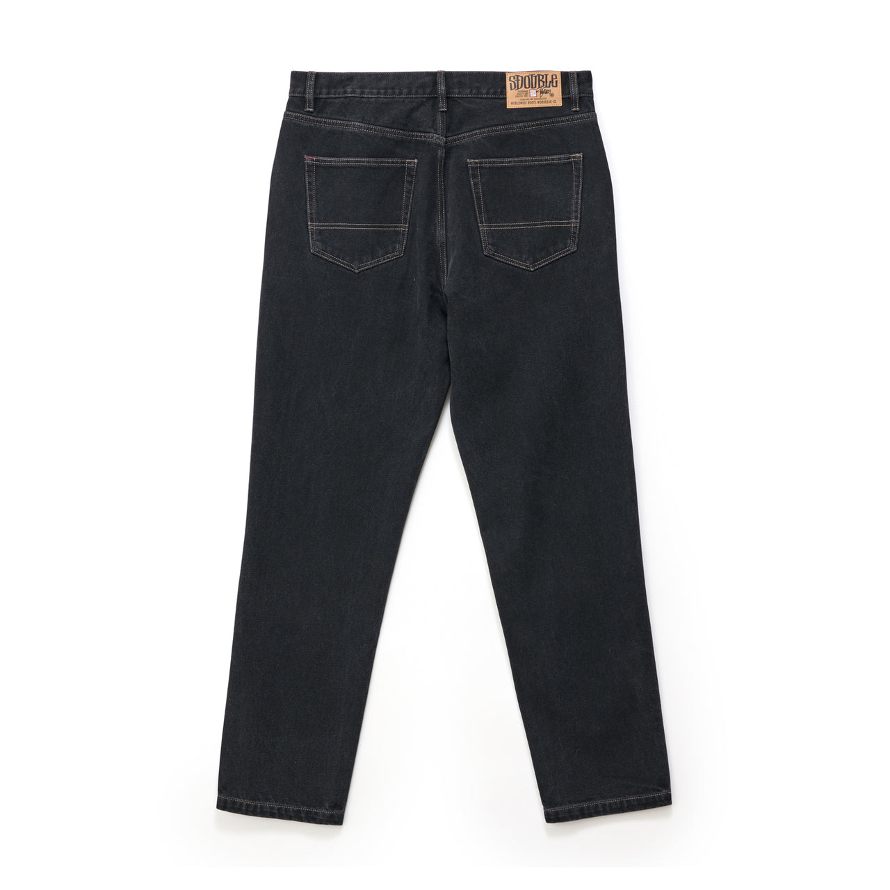 S/Double Denim Standard Jean Black Wash