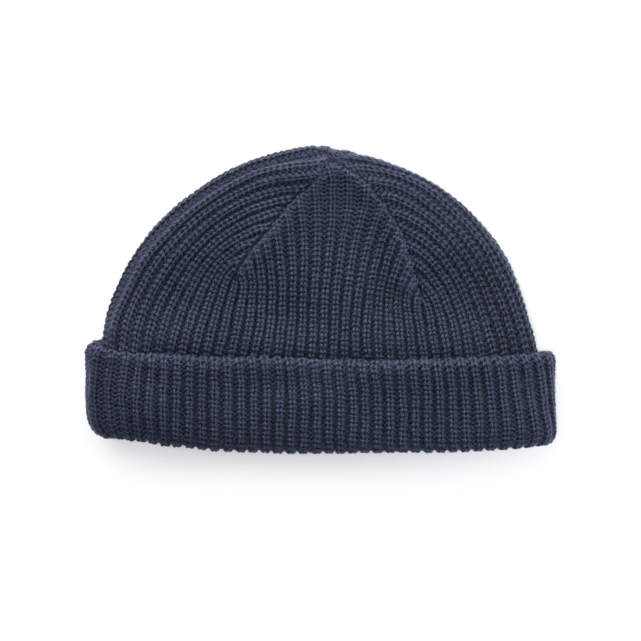 S/Double Red Cube Low Beanie Washed Navy