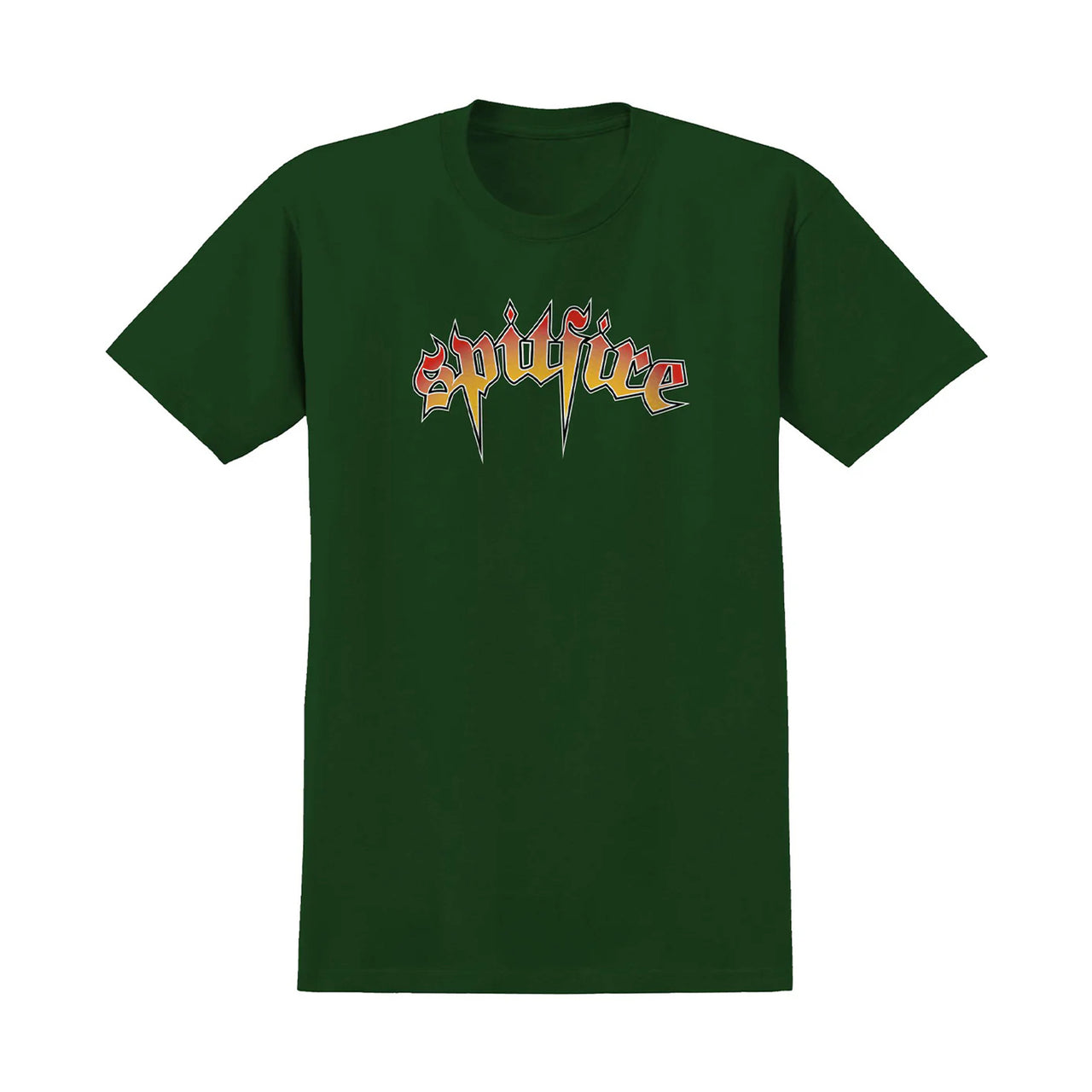 Spitfire Venom Script Tee Forest Green