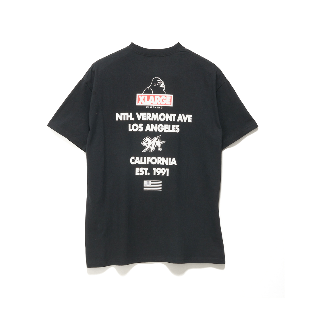 XLARGE Stack SS Tee Black