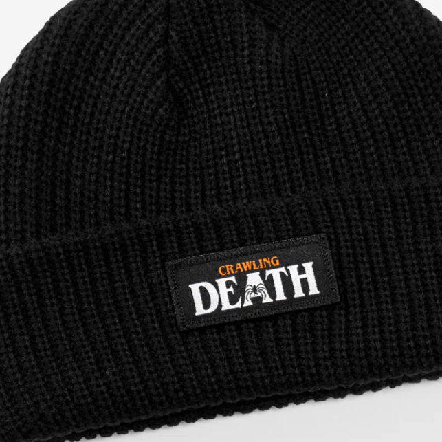 Crawling Death Death Spider Beanie Black