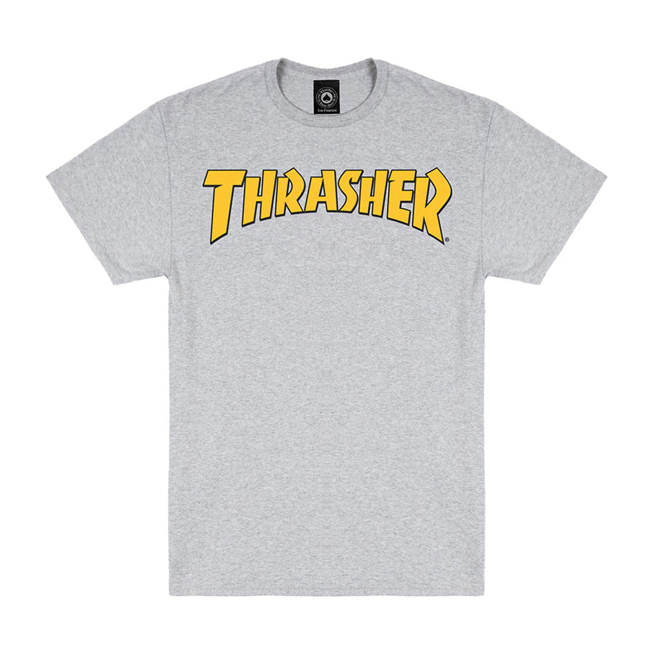 Thrasher Cover Logo Tee Ash Grey