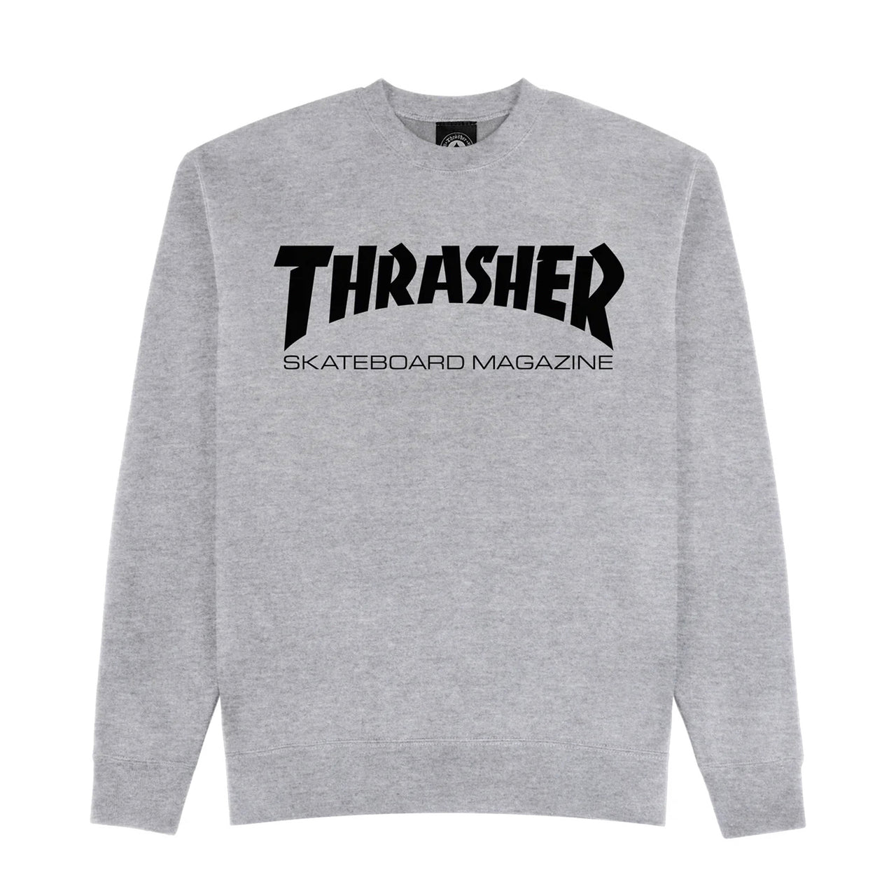 Thrasher Skate Mag Crew Neck Light Grey