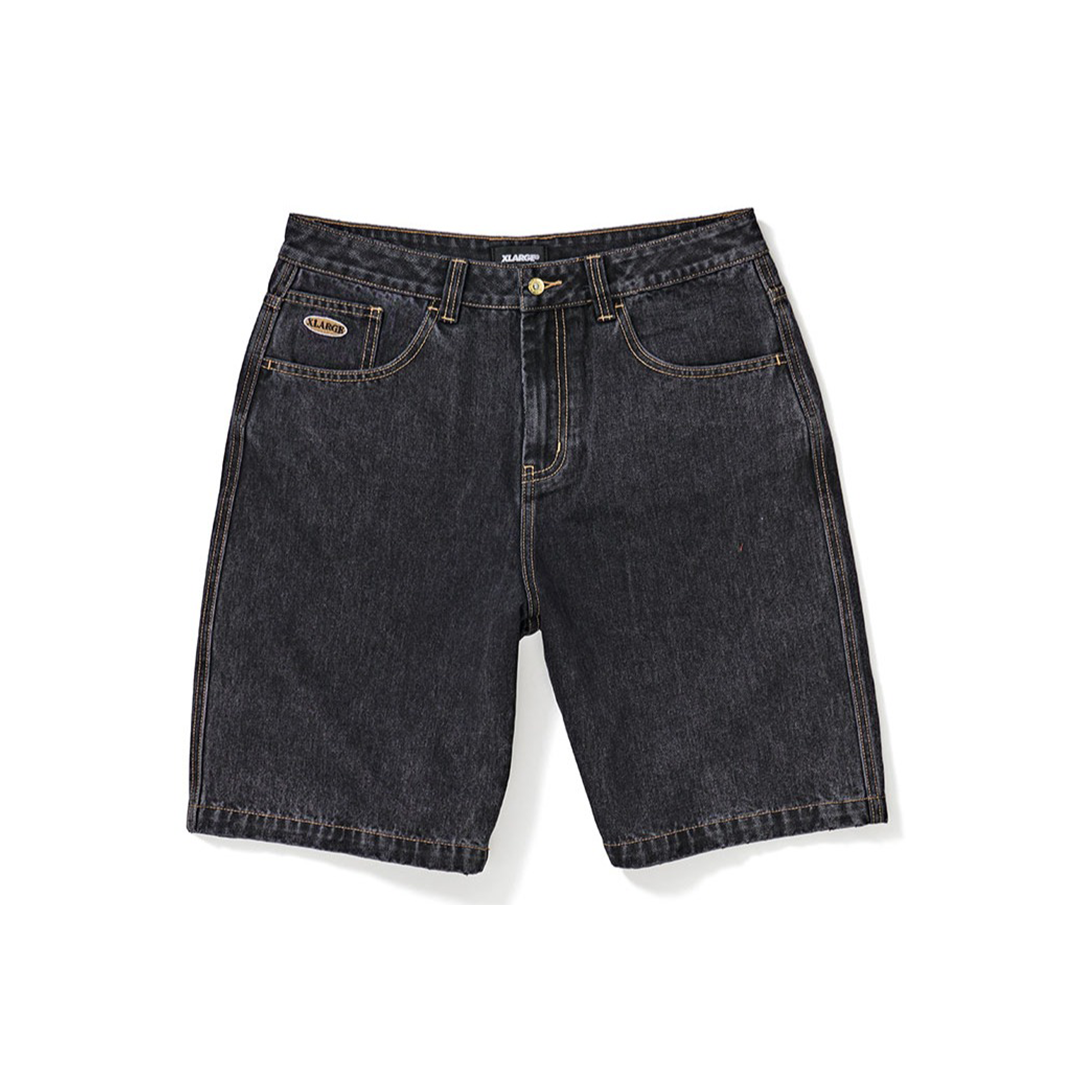 XLARGE Bull Denim 91 Short Washed Black