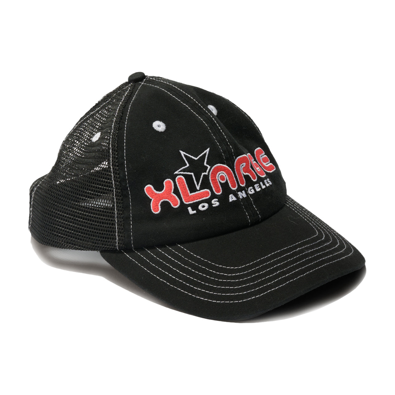 XLARGE XL Star Low Pro Trucker Black