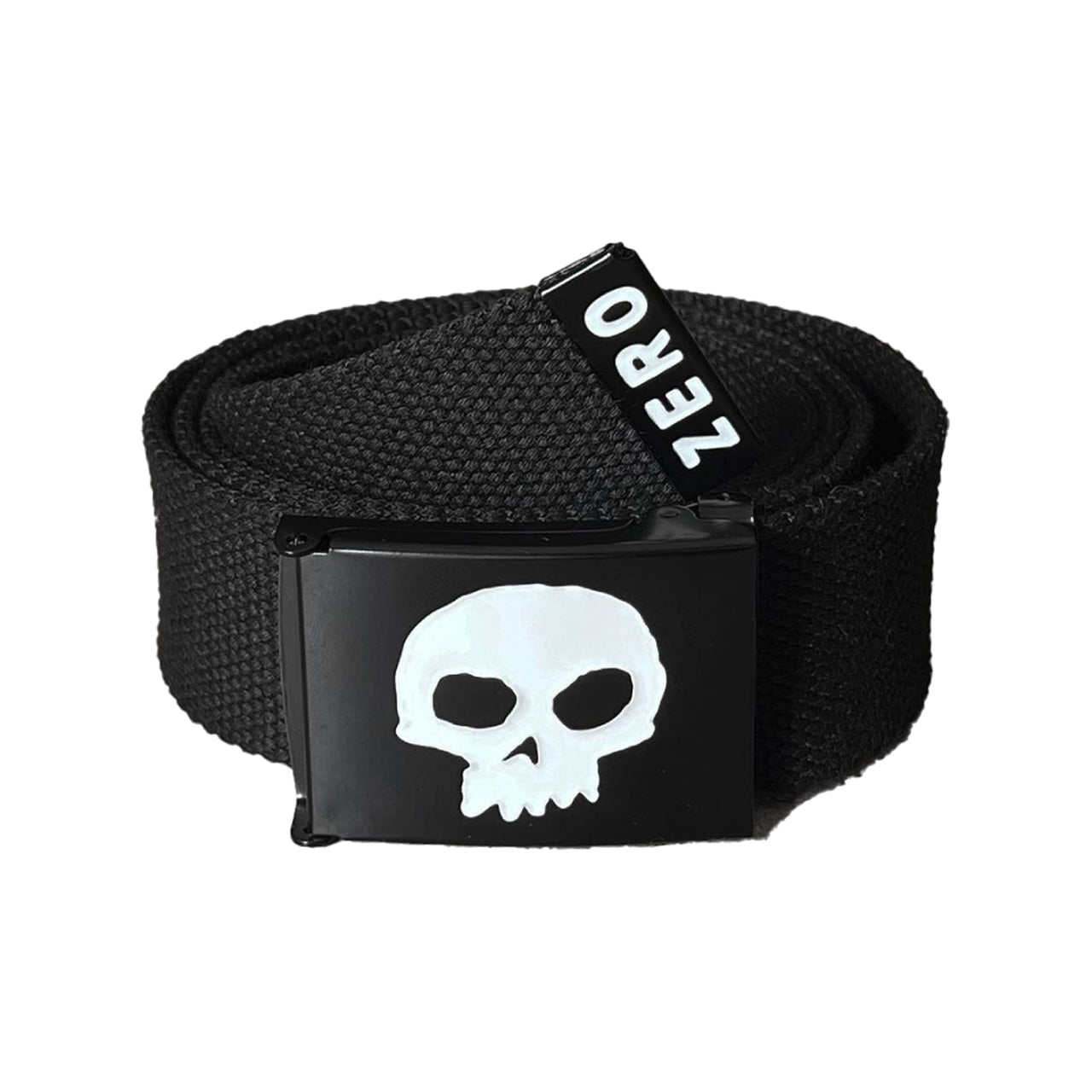 Zero Single Skull Belt Black/white