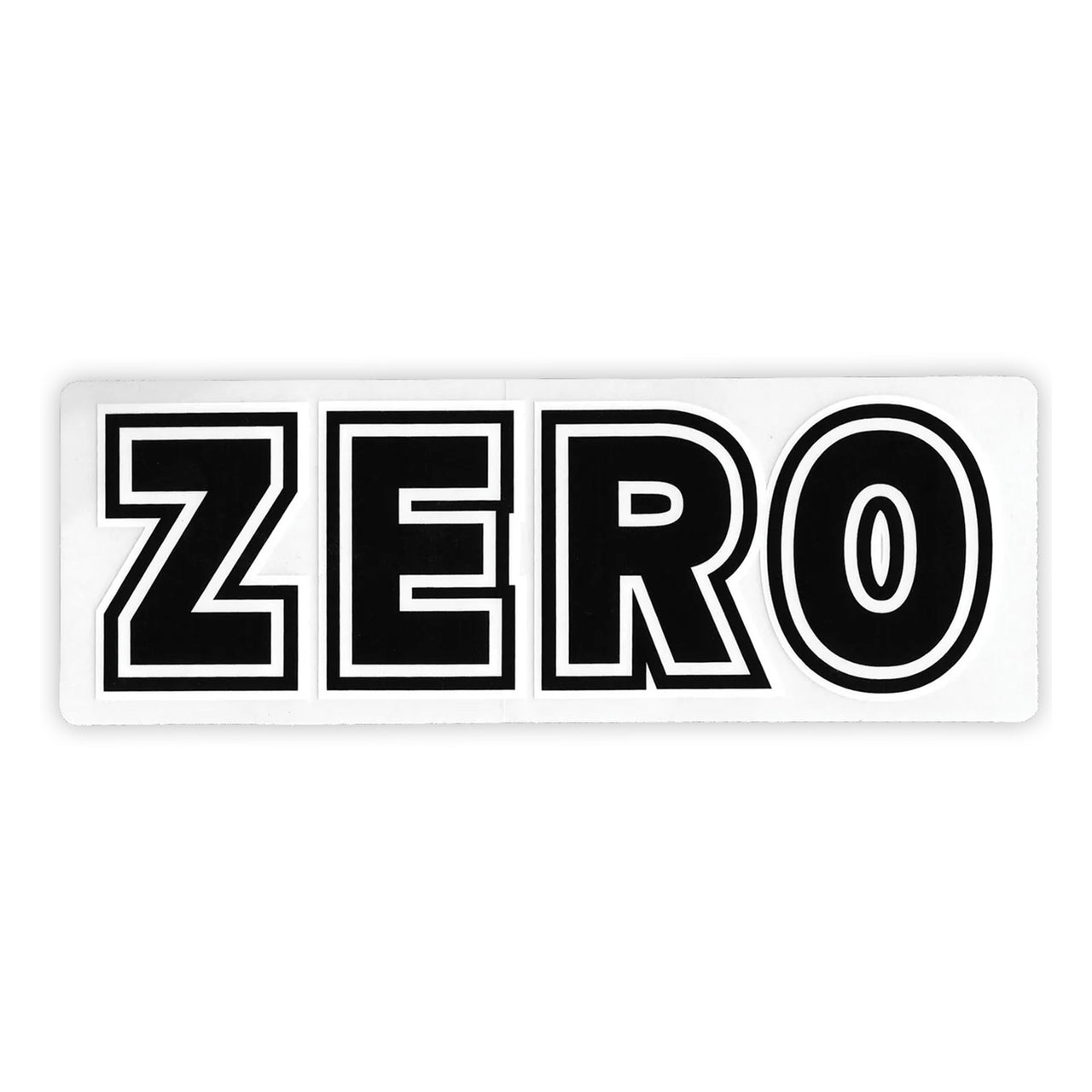 Zero Bold Sticker