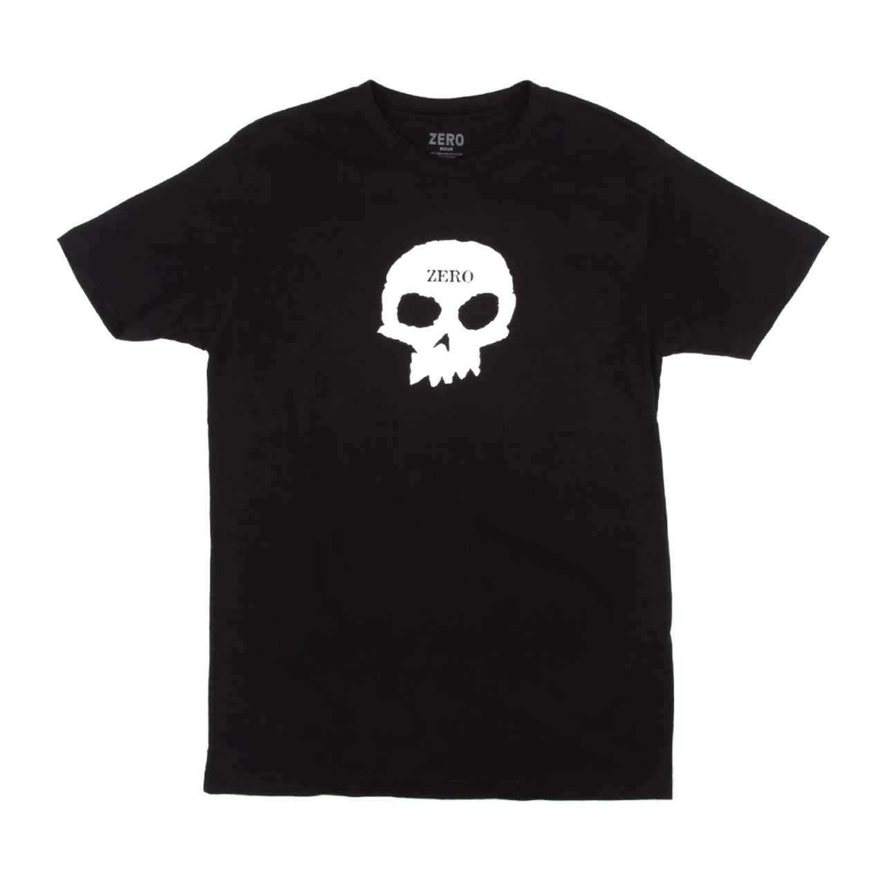 Zero Single Skull Tee Black