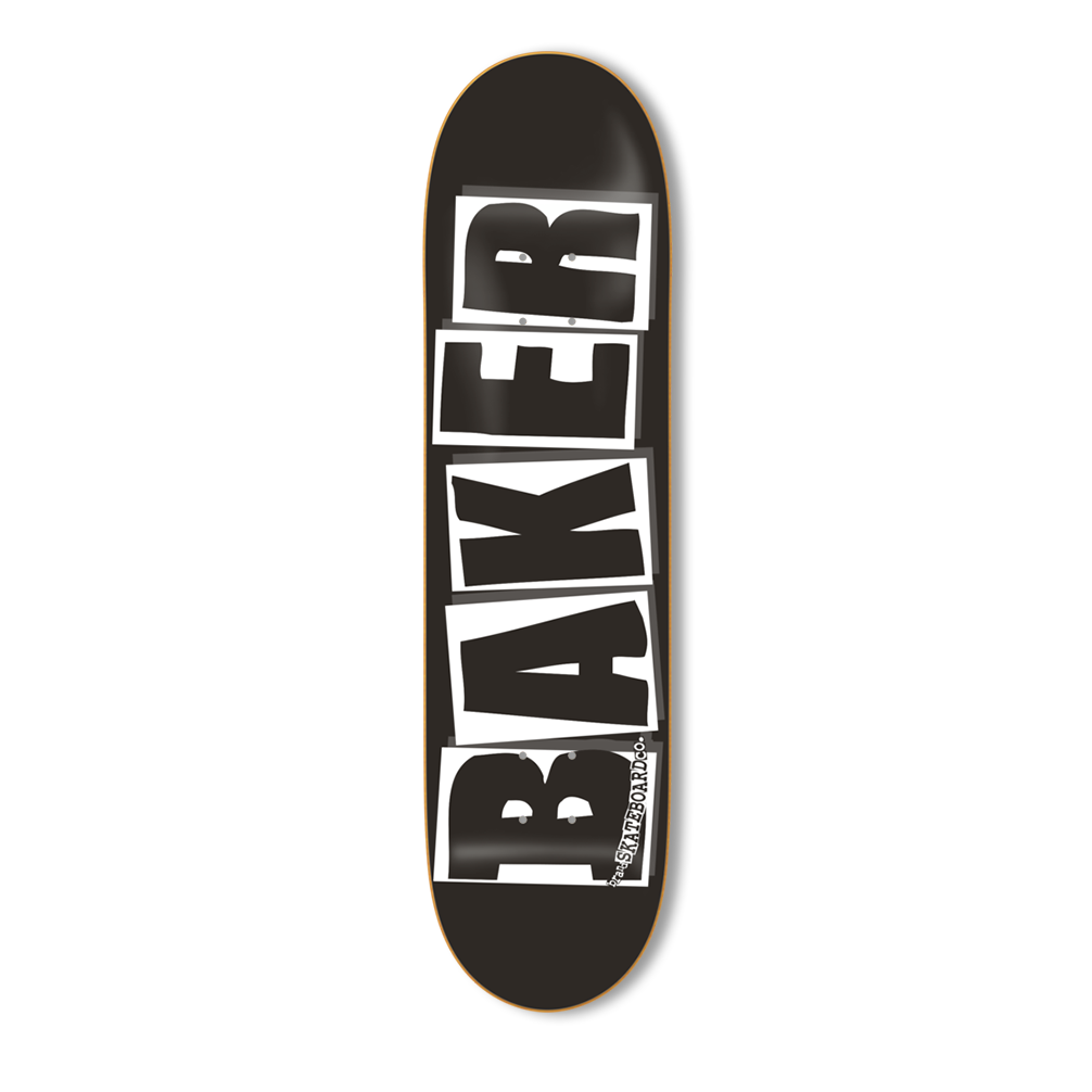 Baker OG Brand Logo Deck - Black / White