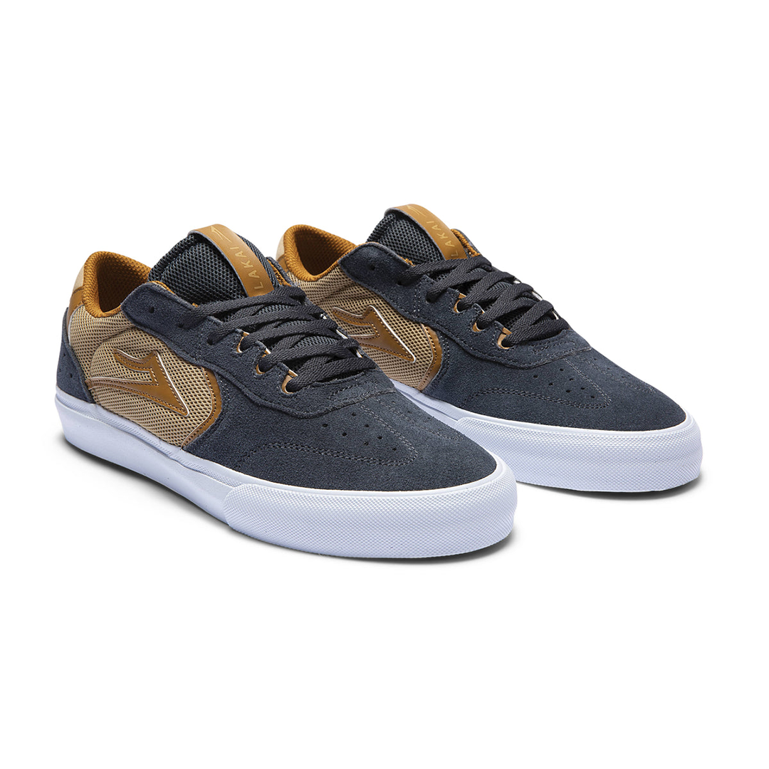 Lakai Atlantic Vulc Charcoal/Tan Suede