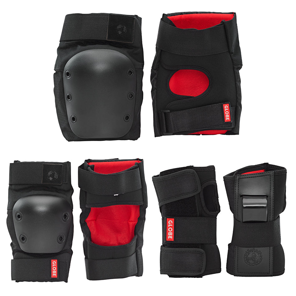 Globe Goodstock Pad Set Matte Black (Kids)