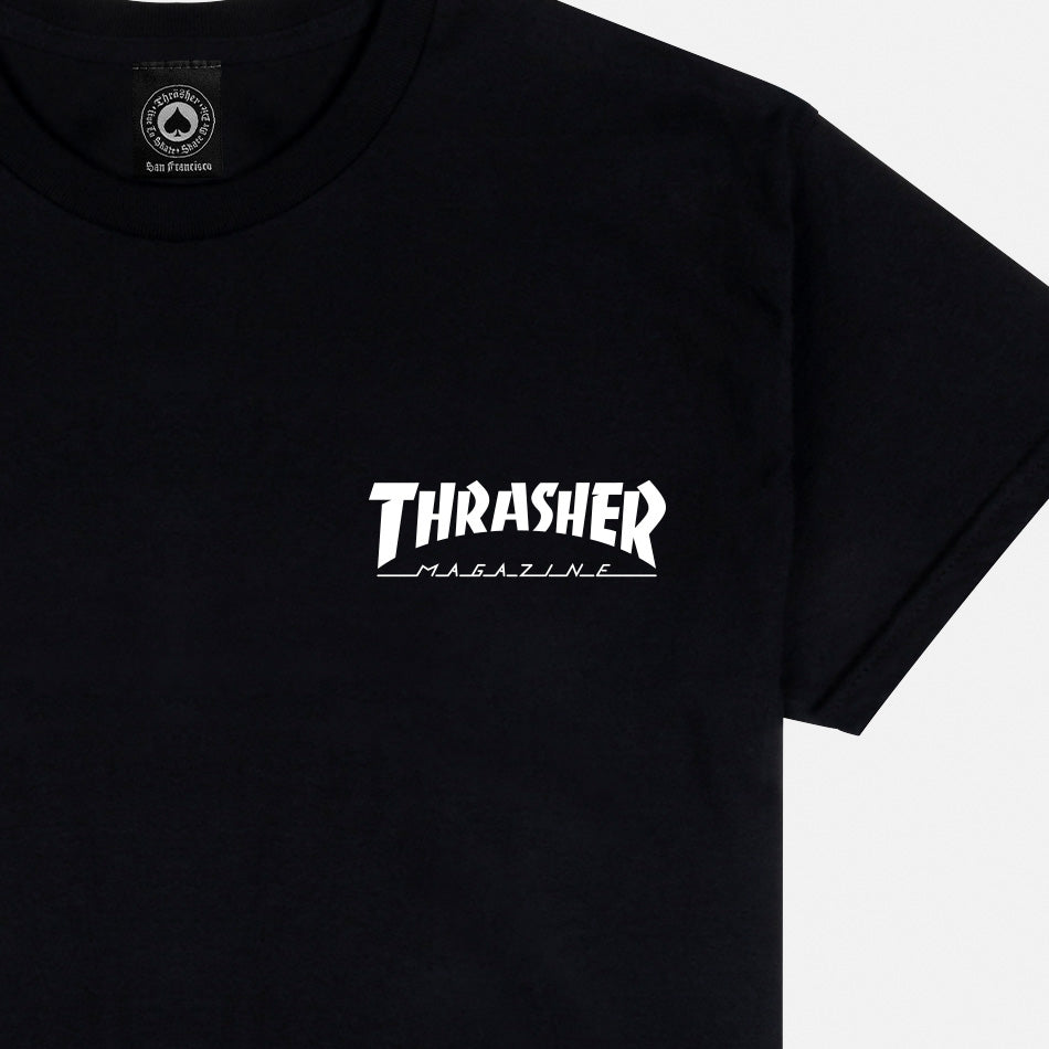 Thrasher Little Thrasher S/S Tee Black