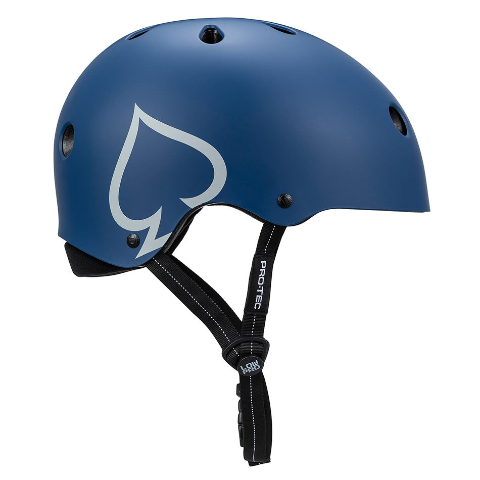 Pro-Tec Low Pro Certified Helmet Matte Blue