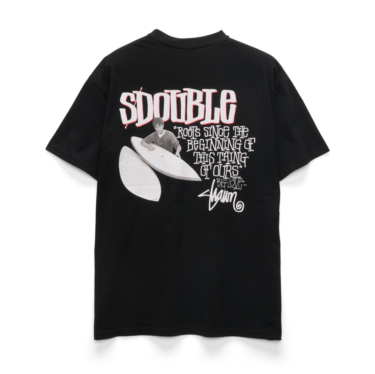 S/DOUBLE Pintails Tee Black