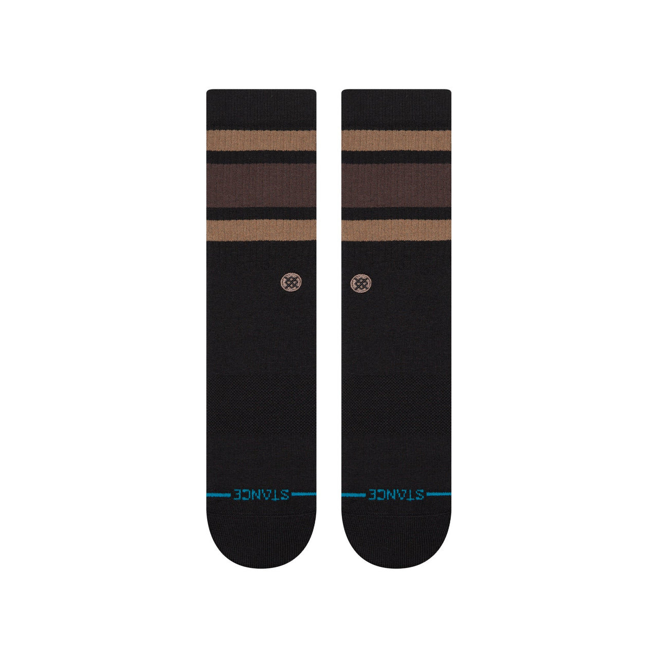 Stance Boyd St Socks Brown2