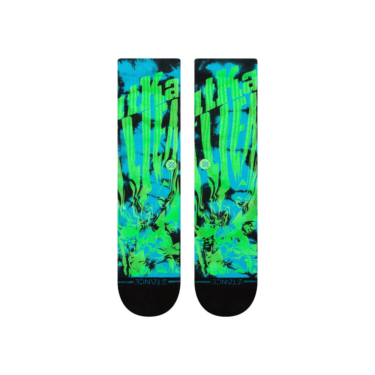 Stance Atliens Crew Socks Black