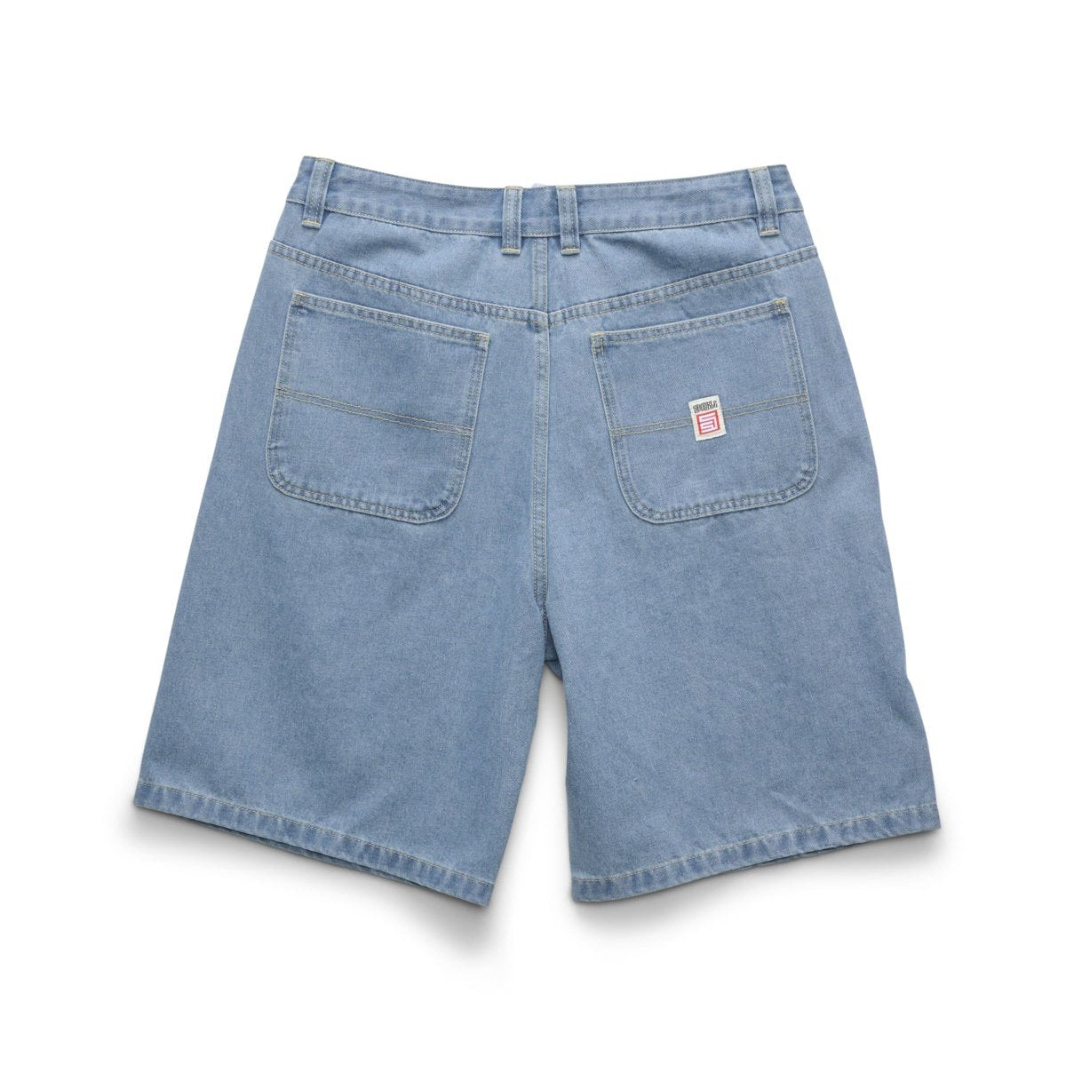 S/DOUBLE Denim Standard Short Mid Blue