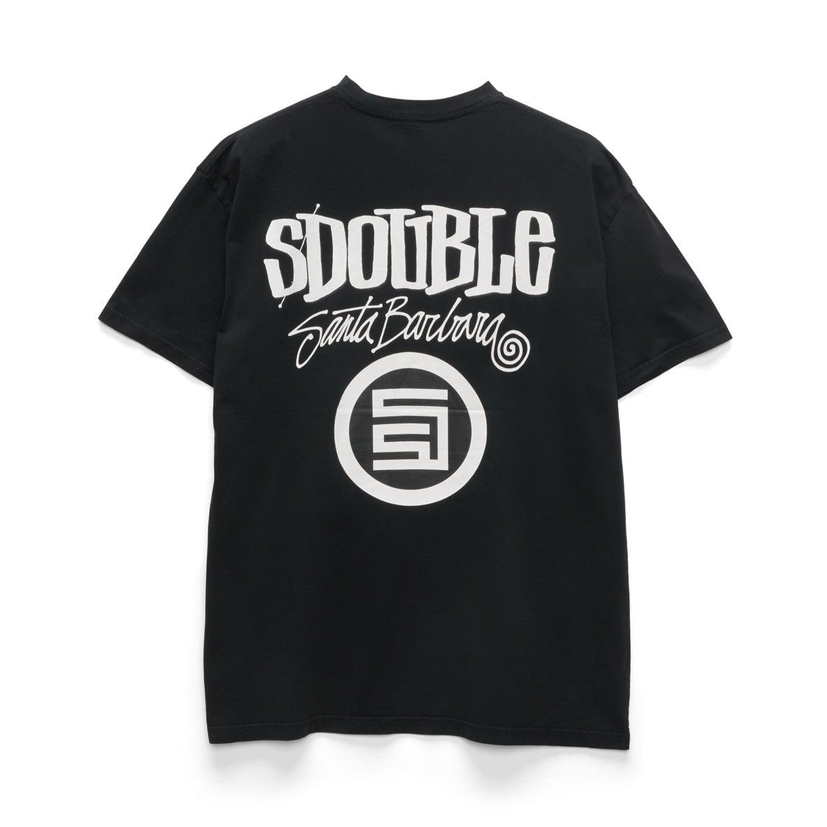 S/DOUBLE Combo Platter Tee Washed Black