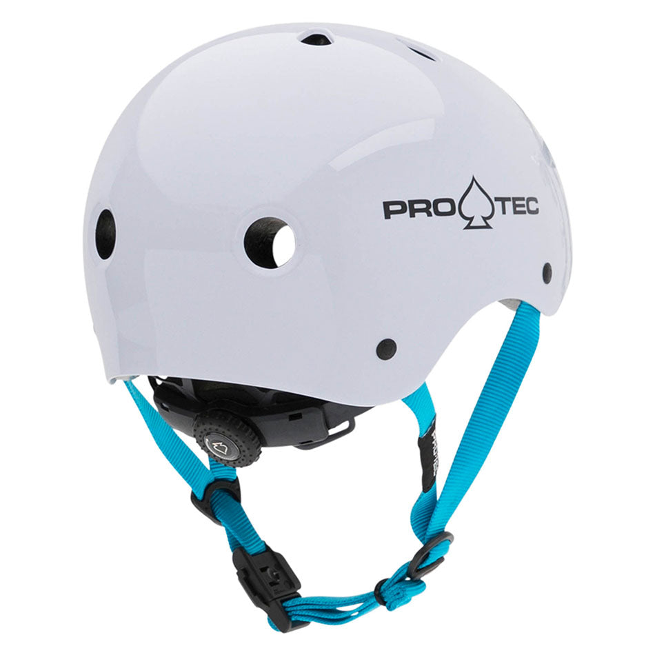 Pro-Tec Junior Classic Fit Helmet Gloss White (Certified)