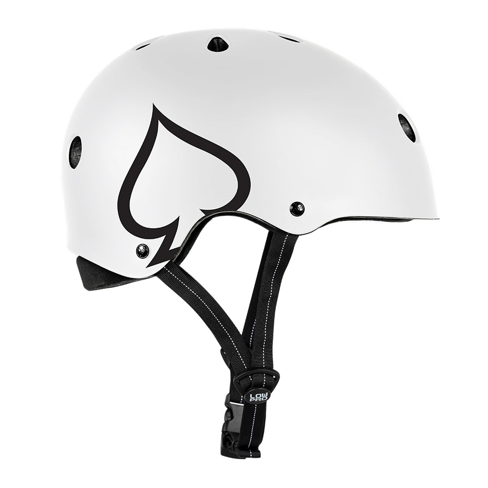 Pro-Tec Low Pro Certified Helmet Gloss White