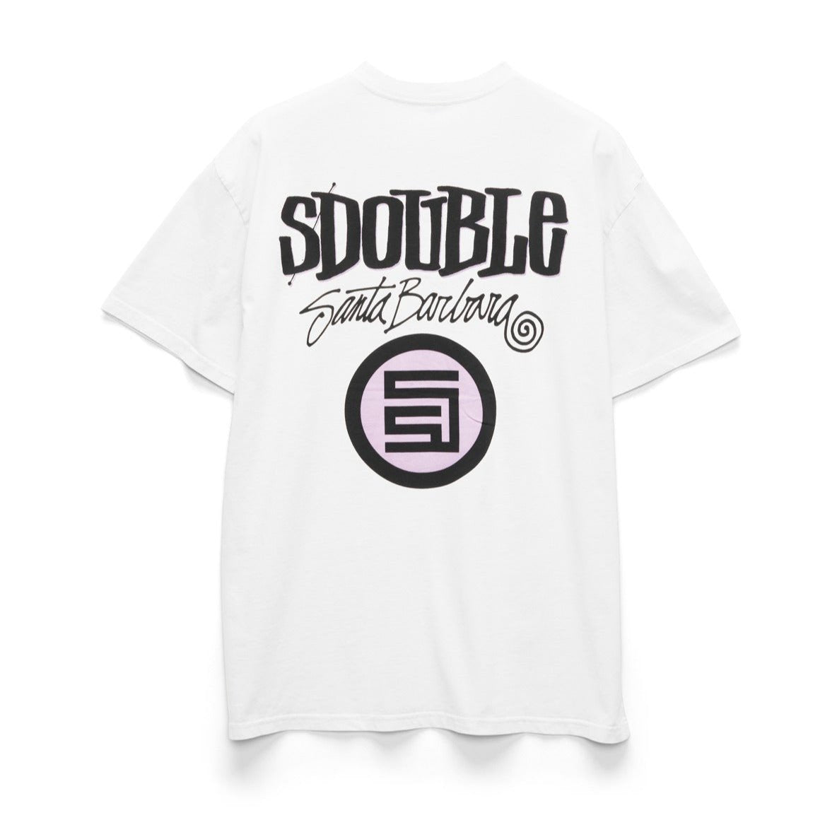 S/DOUBLE Combo Platter Tee White