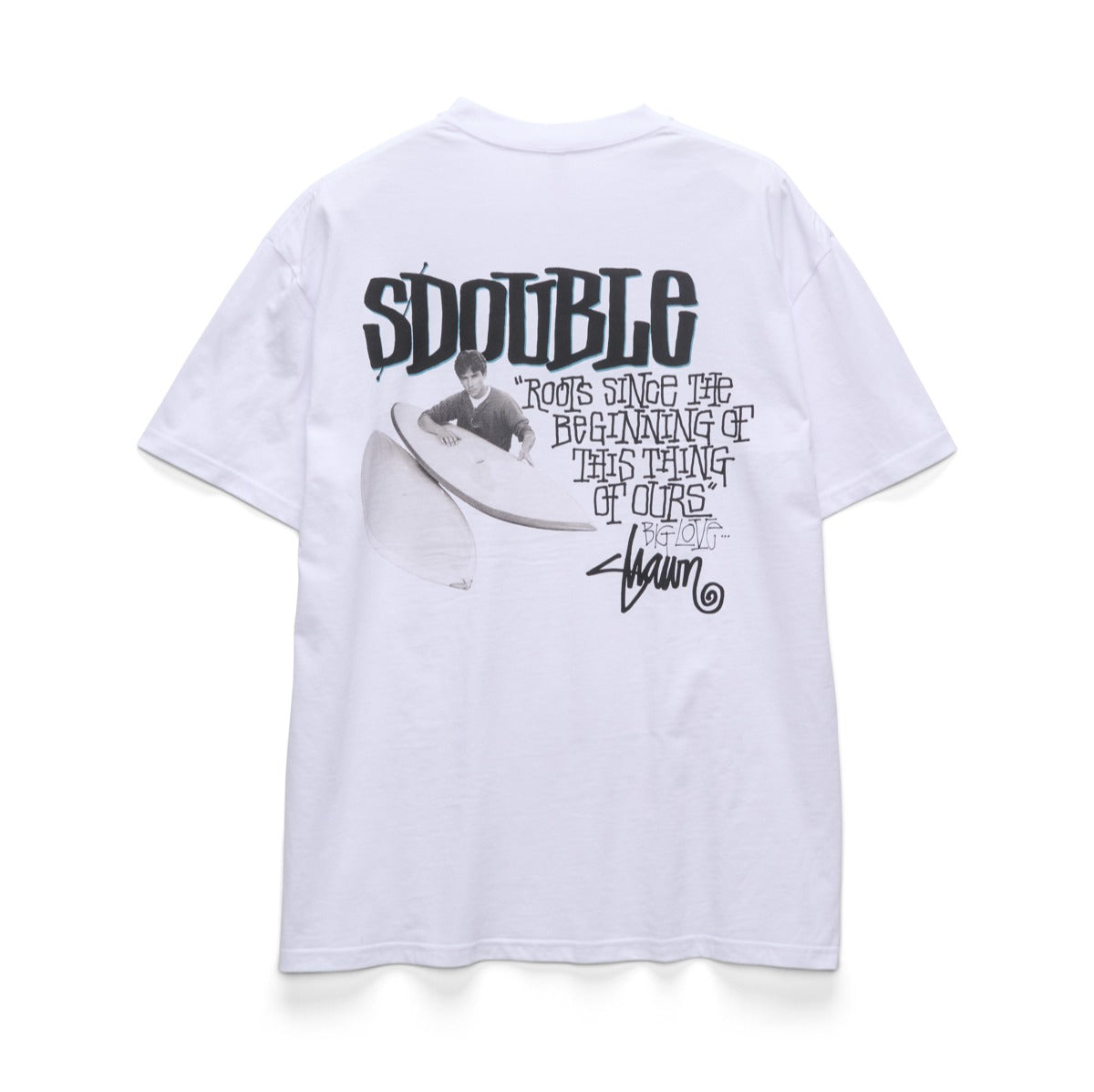 S/DOUBLE Pintails Tee White