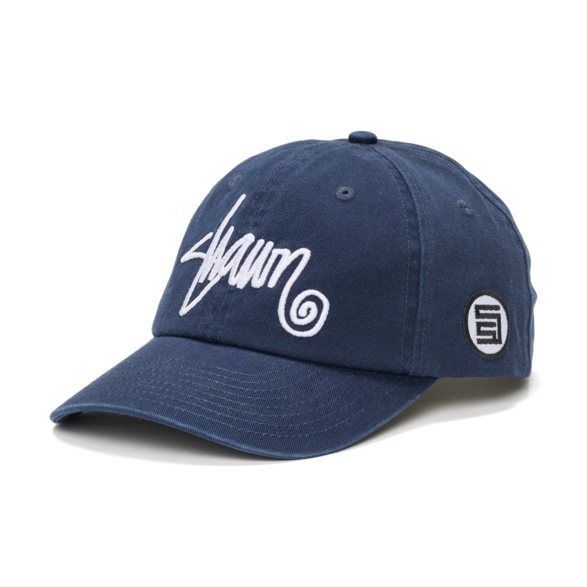 S/DOUBLE Shawn Script Strapback Cap Navy