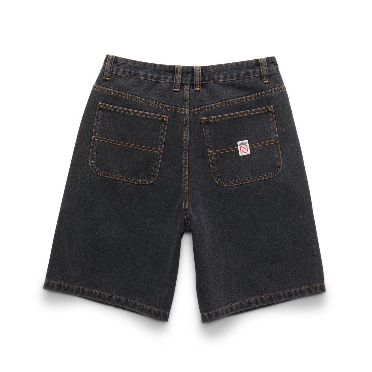 S/DOUBLE Denim Standard Short Washed Black