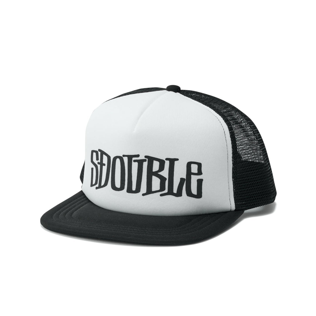 S/DOUBLE Mid-Block Foam Trucker Black