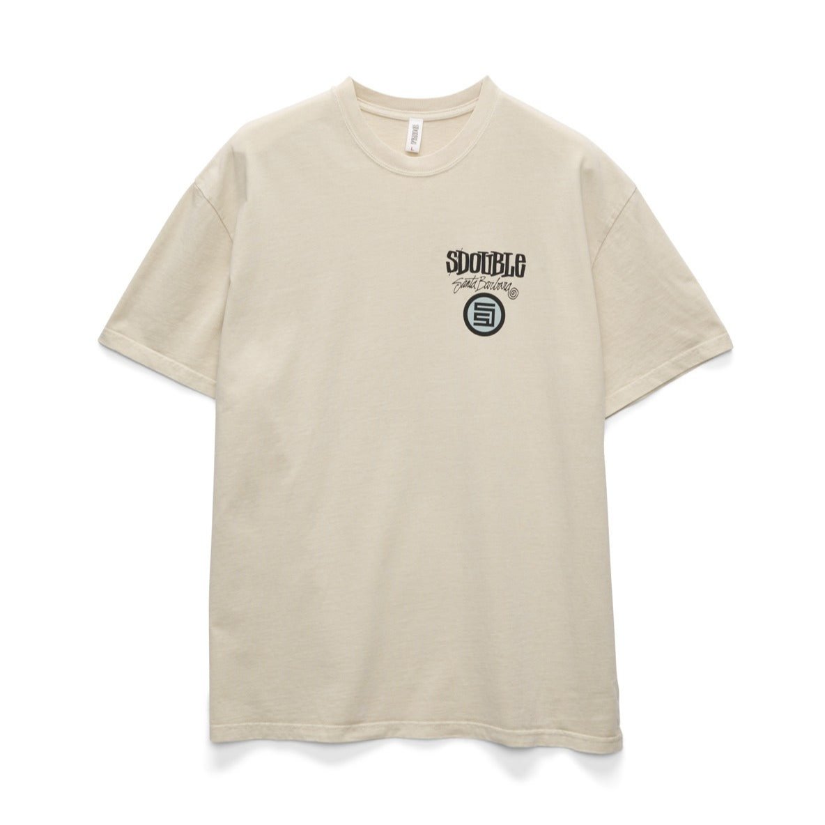 S/DOUBLE Combo Platter Tee Washed Sand