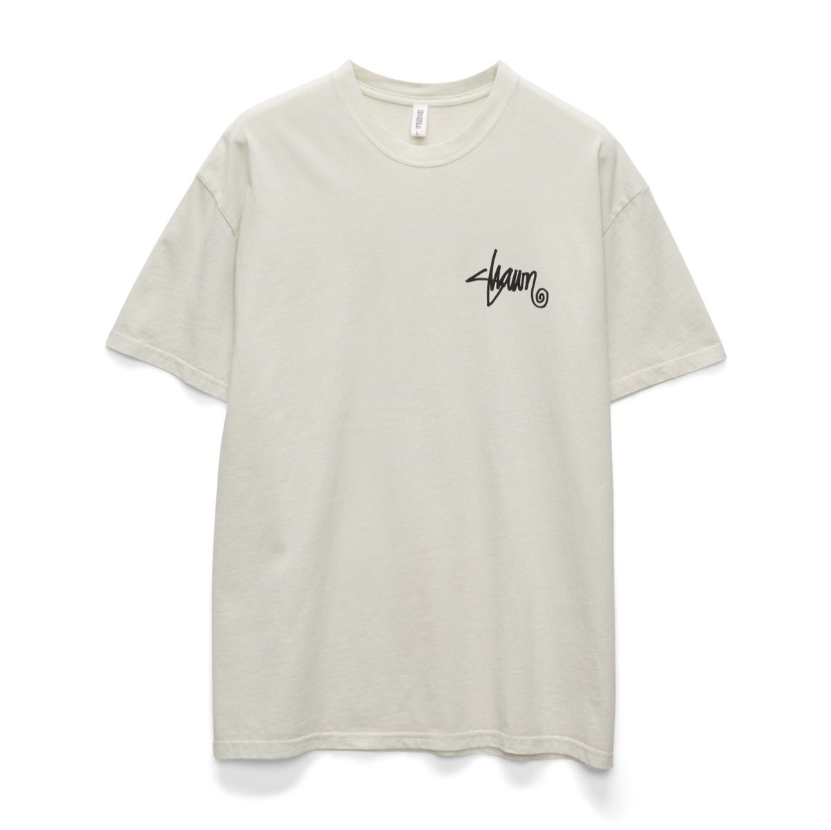 S/DOUBLE Roots Dot Tee White