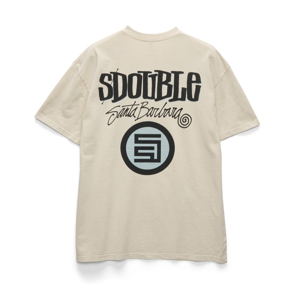 S/DOUBLE Combo Platter Tee Washed Sand