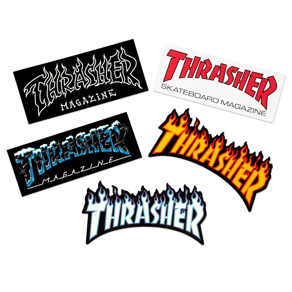 Thrasher Sticker 5pk