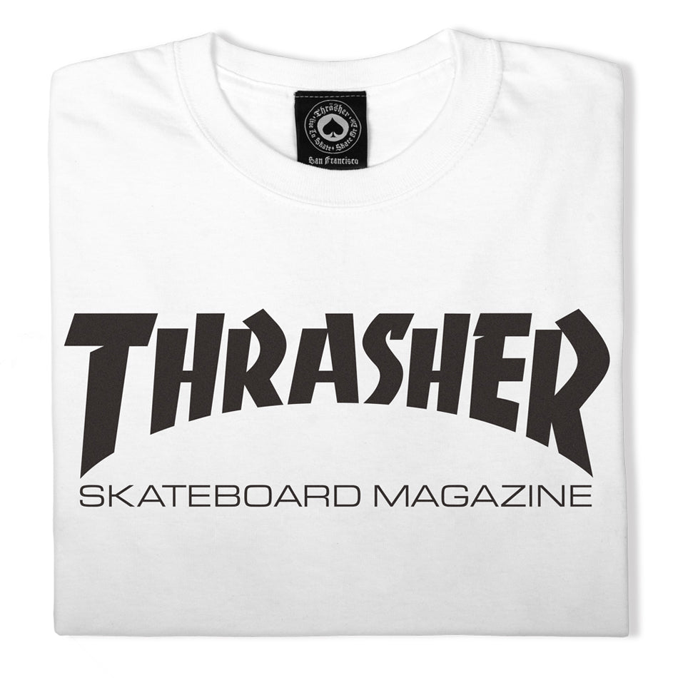 Thrasher Skate Mag Tee White