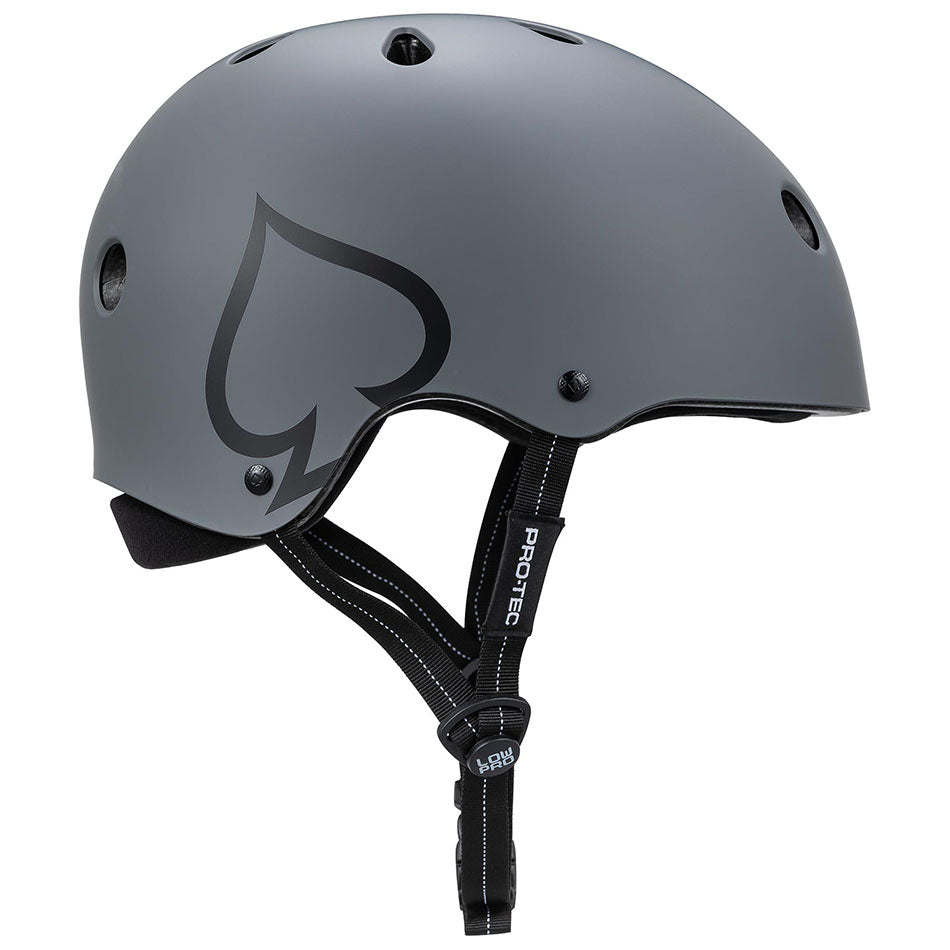 Pro-Tec Low Pro Certified Helmet Matte Grey