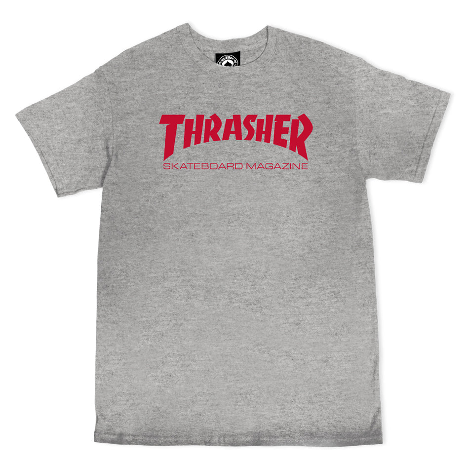 Thrasher Skate Mag Tee Grey